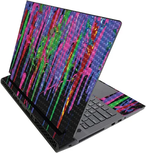 Vista 275 de MightySkins - Skin brillante con purpurina para Alienware M17 R3 (2020) y M17 R4 (2021) - Diversión de los años 90 Acabado duradero con purpurina