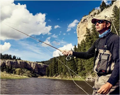 Vista 5 de St. Croix Rods Imperial USA Fly Fishing Rod, Easy-Casting, Lightweight, Strong 4-Piece Travel Fly Rod