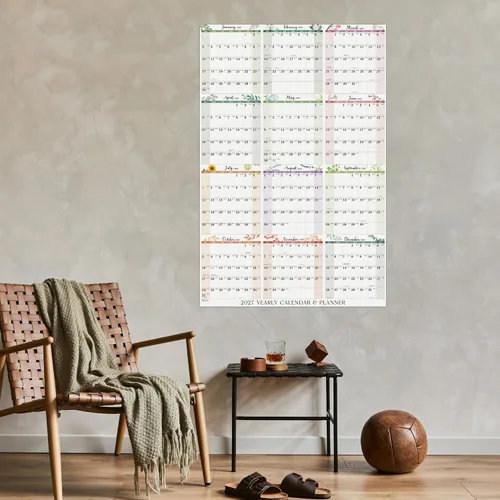 Vista 6 de Calendar 2027 - Wall Calendar 2027, Yearly Wall Calendars 2027 2027 Colorful