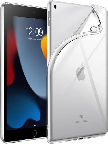 Vista 12 de JETech - Funda para iPad de 9.7 pulgadas (6ª/5ª generación, 2018/2017), funda delgada transparente de TPU suave y a prueba de golpes (transparente)