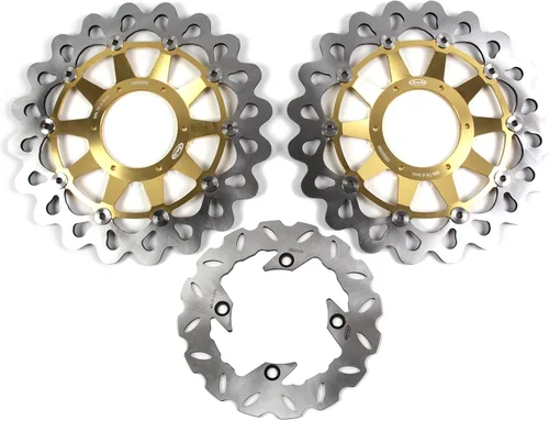 Vista 17 de Arashi Rotores de disco de freno delantero y trasero para Honda CBR600RR 2003-2020 Accesorios de repuesto de motocicleta CBR 600 RR CBR600 600RR
