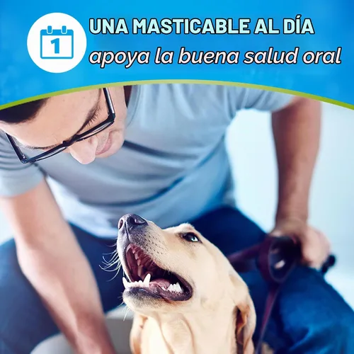 Vista 8 de DentaLife ActivFresh - Masticables para perros pequeños y medianos de 20 a 40 libras, masticables dentales para refrescar el aliento, sabor a pollo