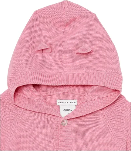 Vista 3 de Tienda Essentials Suéter unisex con capucha para bebés, paquete de 2