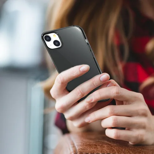 Vista 8 de JJGoo Compatible con iPhone 13 Mini, funda suave y transparente a prueba de golpes, delgada, antigolpes, para iPhone 13 mini, 5.4 pulgadas, negro