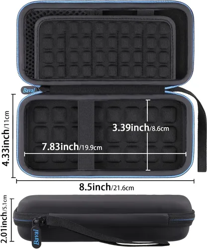 Vista 7 de Estuche de transporte duro compatible con YOTUO portátil disco duro externo de almacenamiento de expansión HDD móvil