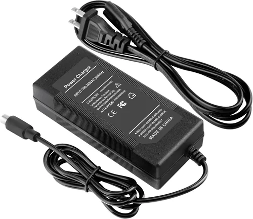 Vista 2 de Adaptador de corriente de cargador de 42V/36V 1.7A compatible con Segway Ninebot MAX G2 G30LP F65 F40 F30 F20 D28 D40 ES2 ES4 E22 E45 para fuente