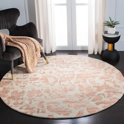 Vista 15 de SAFAVIEH Soho Collection SOH525A - Alfombra de lana prémium hecha a mano de 8 pies 3 pulgadas x 11 pies, color marfil