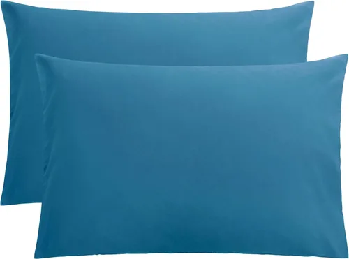 Vista 86 de FLXXIE Fundas de almohada de microfibra tamaño estándar, fundas de almohada suaves con cierre de sobre, fundas de almohada resistentes a arrugas