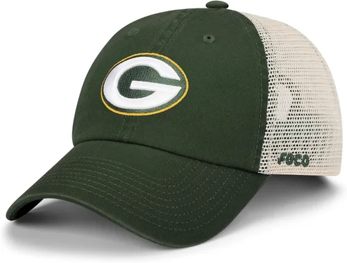 Vista 22 de FOCO NFL - Gorra de camionero de malla casual con logotipo del equipo de la NFL para hombre