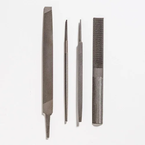 Vista 2 de Mercer Industries BFS604-Juego de archivos surtidos de 4 piezas, 6"-8