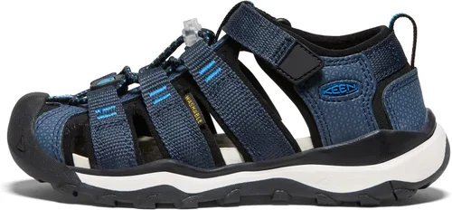 Vista 3 de KEEN Sandalias de agua unisex Newport Neo H2 con punta cerrada para niños, Negro, 10 niño de 2 a 3 años