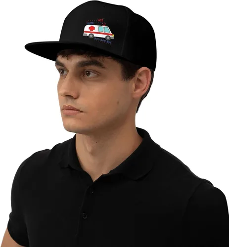Vista 5 de Gorras de béisbol para hombres y mujeres, sombrero de camionero ajustable, sombrero de vaquero, Wee Woo Ambulancia Amr Divertido Ems Emt Paramédico2