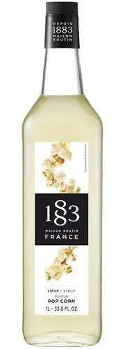 Vista 111 de 1883 Jarabe de Amaretto para bebidas, fabricado en Francia, botella de plástico de 1 litro