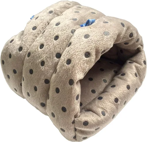 Vista 10 de WOWOWMEOW - Cama para cobayo, hámster, animales pequeños, cama con forma de cueva para colgar