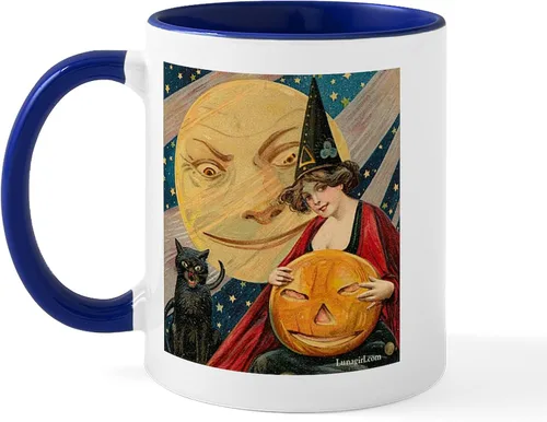 Vista 47 de CafePress Sincere Pumpkin Patch Mug Taza de café de cerámica de 11 oz (11.0 fl oz)