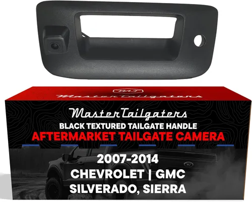 Vista 15 de Master Tailgaters Bisel negro para portón trasero con cámara de respaldo de repuesto para Chevrolet Silverado/GMC Sierra (1999-2006) IP68