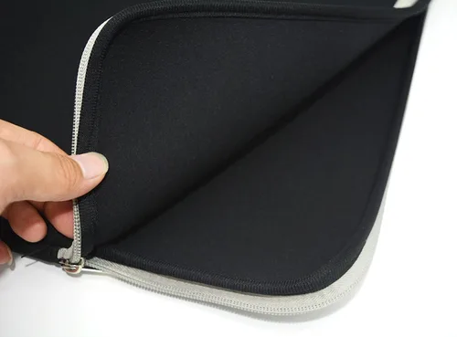 Vista 3 de 17 - 17,3 pulgadas neopreno portátil manga bolsa de transporte/ordenador portátil maletín de tableta/bolsa de transporte bolsa cubierta de piel