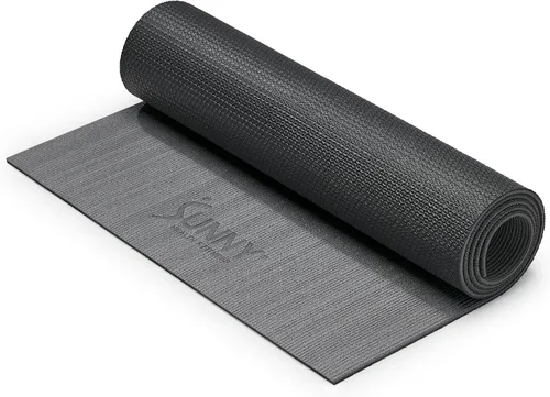 Vista 15 de Sunny Health & Fitness Alfombrilla de yoga antideslizante: duradera, antidesgarros, ligera, soporte acolchado para yoga, pilates, ejercicios