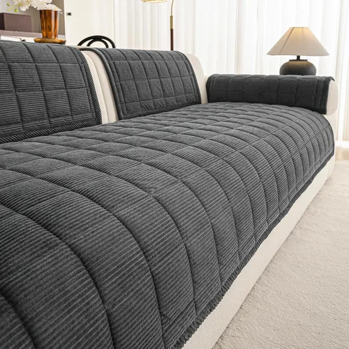 Vista 9 de Fundas para brazos de sofá, funda suave para respaldo reclinable, lavable, fundas gruesas y mullidas para reposabrazos de sofá, fundas protectoras