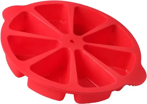 Vista 10 de SHEbaking - Molde de silicona para scones, moldes para hornear 8 cavidades, molde para tartas, pizzas, brownies sin BPA