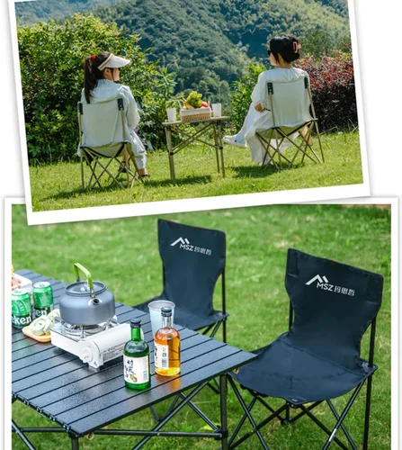 Vista 4 de Mesa de picnic plegable de 3 pies con asientos/agujero para paraguas, soporte de 265 libras que soporta esa tarjeta ligera y plegable, mesa plegable