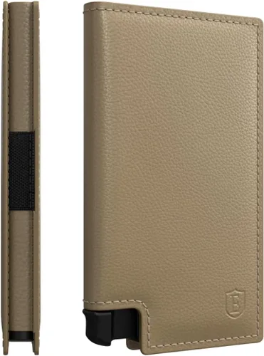 Vista 45 de Ekster Cartera de aluminio con tarjetero para hombre, Manzana Verde (Apple Green), Tarjetero