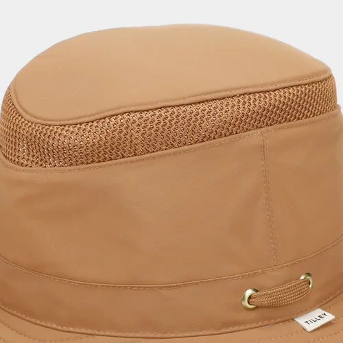 Vista 7 de Tilley LTM5 Airflo Slim Sun Hat, Toffee, 7 7/8