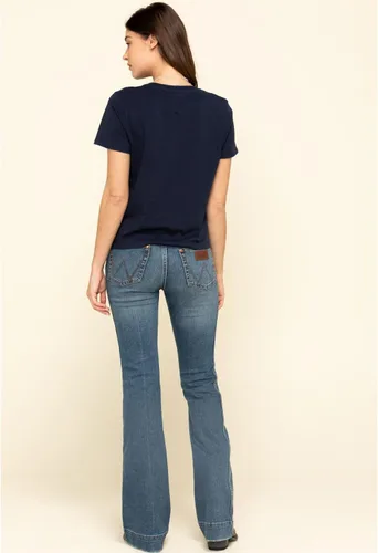 Vista 5 de Wrangler Pantalones de mezclilla retro de talle alto para mujer