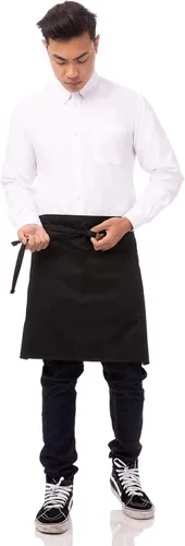 Vista 4 de Chef Works Delantal unisex medio bistro para servidor