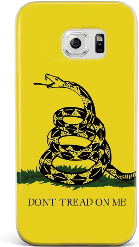 Vista 24 de Inspired Cases - Compatible with iPhone Xs Max Case - 3D Textured Protective Phone Case for Apple iPhone Xs Max - Don't Tread On Me - Snake