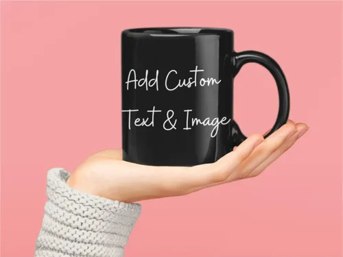 Vista 3 de Taza de café personalizada, crea un regalo único con tus fotos, texto y nombres, perfecta para mamá, papá, amigos y ocasiones especiales, 11 onzas