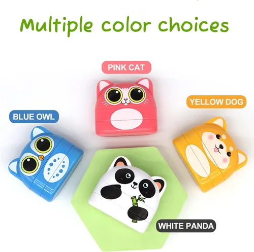 Vista 3 de Nombre sello para ropa niños sello tinta (blanco + negro)