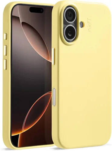 Vista 62 de MOFT Snap Case MOVAS™ para iPhone 16 Pro Max, compatible con MagSafe, funda magnética de cuero vegano premium con sensación suave, color duradero