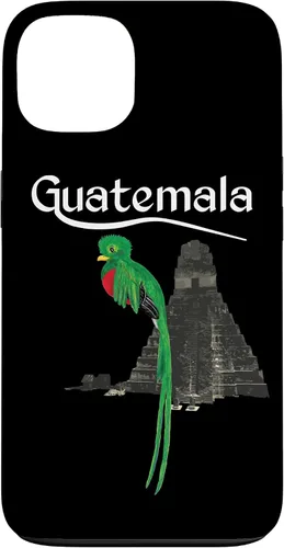 Vista 7 de Guate Quetzal Guatemala Maya Antigua Tikal Coban Volcan Cafe - Carcasa para iPhone 17