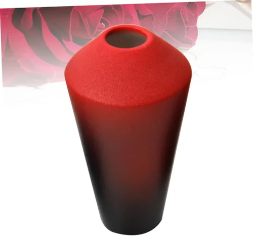 Vista 4 de Artibetter Florero geométrico de mesa, centro de mesa, ramo de mesa, jarrón moderno para escritorio, florero decorativo de escritorio, jarrón