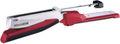 Vista 4 de PaperPro Grapadora accionada por resorte, capacidad para 25 hojas, rojo/blanco (1117)
