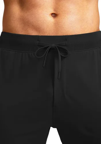 Vista 4 de G Gradual Pantalones deportivos para hombre con bolsillos con cremallera, elásticos, cónicos, pantalones deportivos para hombre, entrenamiento