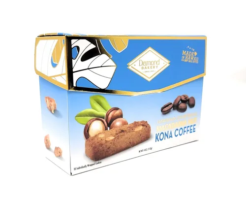 Vista 10 de Galletas de mantequilla de macadamia hawaiana, brownie (4.0 onzas)