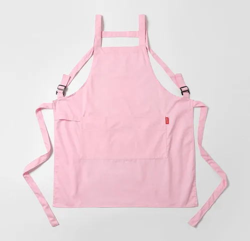Vista 34 de Jeelow Delantal de cocina de algodón o sarga de algodón para hombres y mujeres, ajustable con bolsillos ajustables