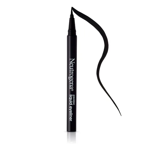 Vista 7 de Neutrogena Precision Liquid Eyeliner, Jet Black, 0.013 fl oz