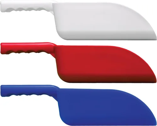Vista 3 de Remco - A Vikan Company - Cuchara de mano de plástico codificada por colores, sin BPA, apta para alimentos, utensilios de grado comercial