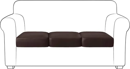 Vista 22 de Yates Home Funda de cojín de piel sintética para sofá, impermeable, elástica, para asiento de caravana, sofá biplaza, protector de muebles, funda