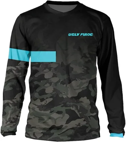 Vista 26 de UGLY FROG Powersports-Jerseys Camisa de descenso para hombre, ropa de verano, gran