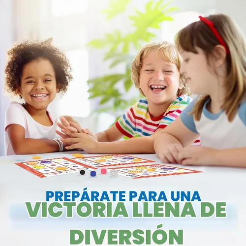Vista 5 de Juego de estilo bingo orientado al lenguaje descriptivo, estructura de oraciones y capacidad para seguir instrucciones multicomponente