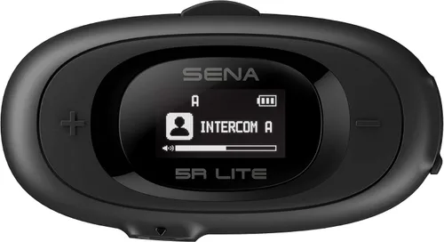 Vista 8 de Sena 5R LITE Auriculares de intercomunicación Bluetooth bidireccionales HD para motocicleta, paquete doble