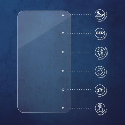 Vista 6 de Savvies Protector de pantalla compatible con Honor X7 Protector de pantalla transparente, paquete de 18
