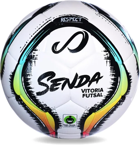 Vista 5 de SENDA Balón de fútbol sala de Rio Match, certificado de comercio justo
