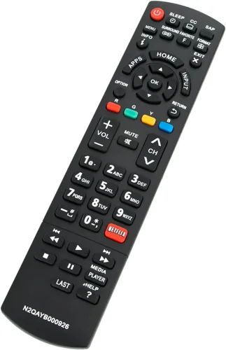 Vista 3 de N2QAYB000926 - Control remoto de TV de repuesto para Panasonic LED LCD Smart HDTV TC-42AS630 TC-42AS630U TC-50AS630 TC-55AS530 TC-60AS530