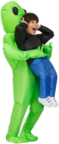 Vista 4 de Decalare Disfraz inflable para niños disfraces alienígenas disfraz de unicornio disfraz de Halloween fiesta de disfraces disfraz de fantasía
