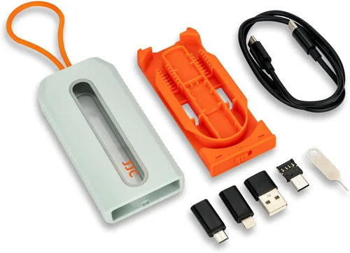 Vista 12 de Funda de tarjeta de memoria para 6 tarjetas CFexpress tipo A y 12 tarjetas Micro SD, diseño de ventana emergente y transparente, soporte